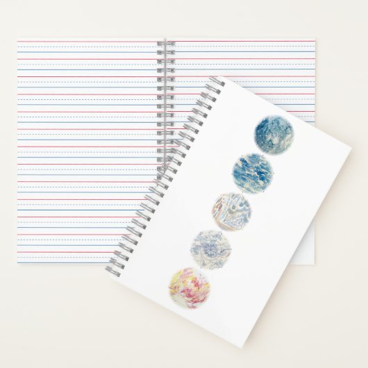 Eléments Aquarelle Mandala Carnet (À l'intérieur)