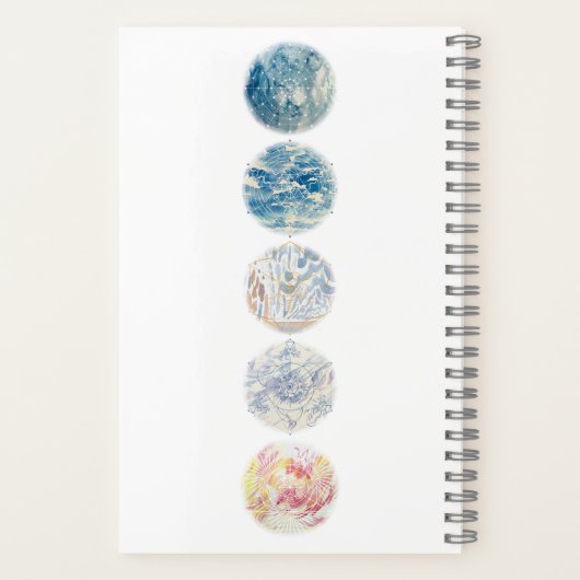 Eléments Aquarelle Mandala Carnet (Verso)