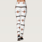 Éléments Art déco dans les leggings de pêche paste (Dos)