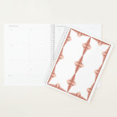 Éléments Art déco dans une palette d'or rose (Devant avec enveloppe)