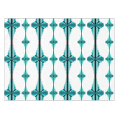 Éléments Art déco en nappe verte turquoise (Devant (Horizontal))
