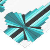 Éléments Art déco en nappe verte turquoise (Angle)