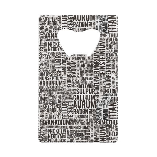 Éléments chimiques (Dos)