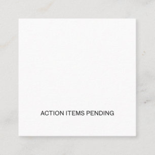 Éléments d'action en attente   Cartes de visite mi