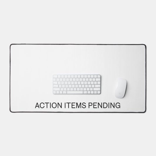 Éléments d'action en attente | Grand tapis de bure (Clavier et souris)