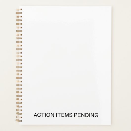 Éléments d'action en attente | Planificateur strat (Devant)