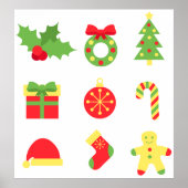 Éléments de décoration de Noël (Devant)