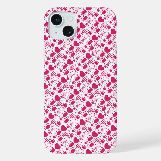 éléments de motifs de la Saint-Valentin (Verso)