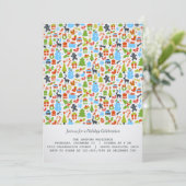 Éléments de Noël Invitations de Fêtes/Noël (Debout devant)