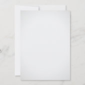 Éléments de Noël Invitations de Fêtes/Noël (Dos)