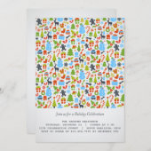 Éléments de Noël Invitations de Fêtes/Noël (Devant / Derrière)