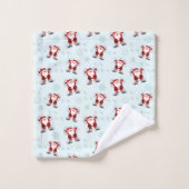 Éléments de Noël Père Noël (Gant de toilette)