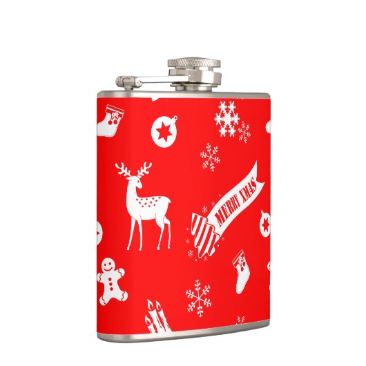 Éléments du flacon de hanche de Noël (Droite)