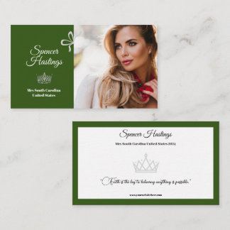 Éléments essentiels de concours Cartes de visite