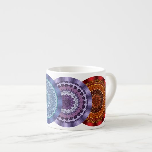 Eléments Mandalas Spécialité Mug (Devant droit)
