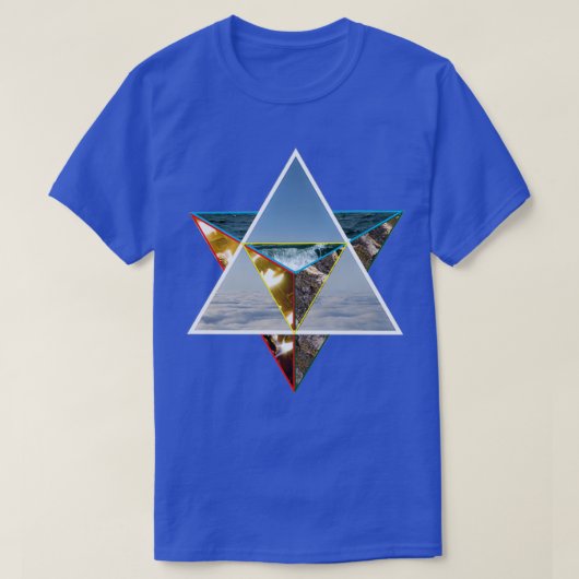 Elements Merkaba T-shirt (Design voorkant)
