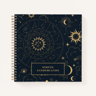 Éléments mystiques célestes Carnet Starsignes