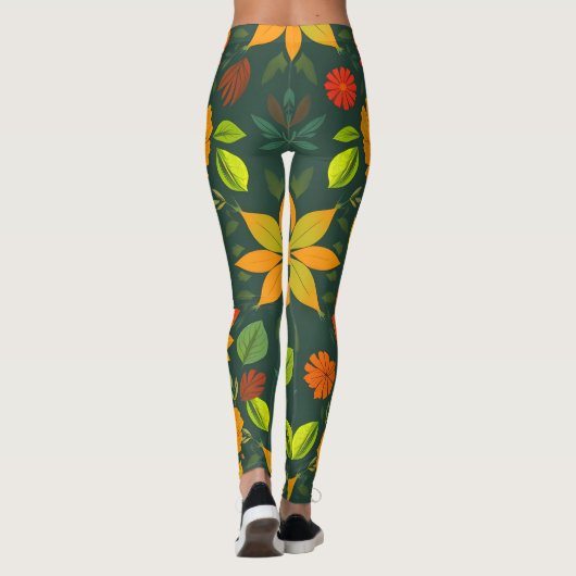 Éléments naturels dynamiques Leggings (Dos)