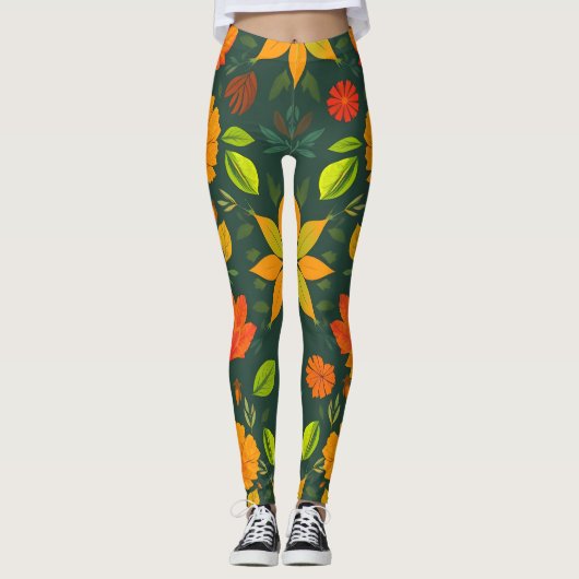 Éléments naturels dynamiques Leggings (Devant)