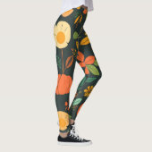 Éléments naturels vibrants Leggings - Gras Digital (Droite)
