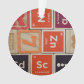 Éléments périodiques Science du zinc (devant)