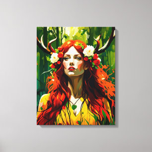 Elen of the Ways Canvas Afdruk