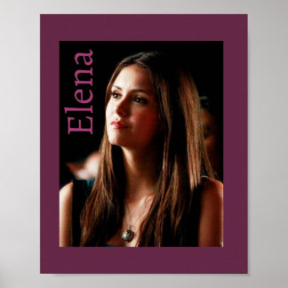 Elena Gilbert Poster