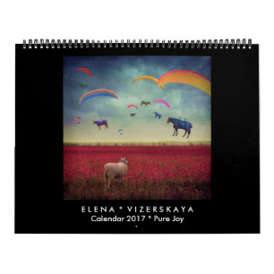 Elena Vizerskaya Art Calendar 2017 PURE JOY Kalender