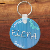 ELENA - zomerstijl Sleutelhanger (Voorkant)