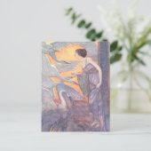 Elenore Abbott de Zes Zwanen Briefkaart (Staand voorkant)