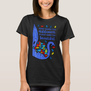 Eleph Ant wat je onderscheidt van autisme autisme T-shirt