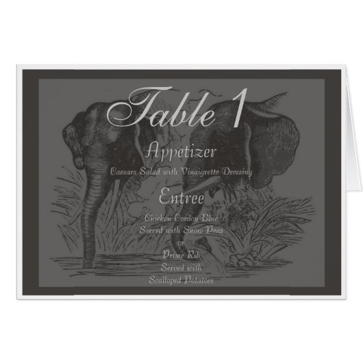 Eléphant (Devant Horizontal)