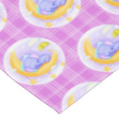 Eléphant à nappes violettes (Angle)