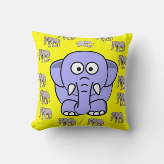 Eléphant à oreiller (Recto)