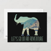 Elephant Adventure Briefkaart (Voorkant / Achterkant)