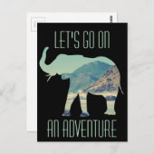 Elephant Adventure Briefkaart (Voorkant / Achterkant)