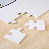 Elephant als Soldaat met Uniform & Helmet Legpuzzel (Zijkant)