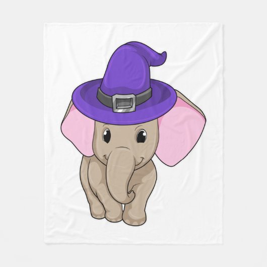 Elephant als wizard fleece deken (Voorkant)
