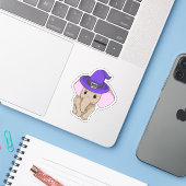 Elephant als wizard sticker (Laptop met iPhone)