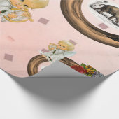 Elephant Angel van glanzend papier (Hoek)