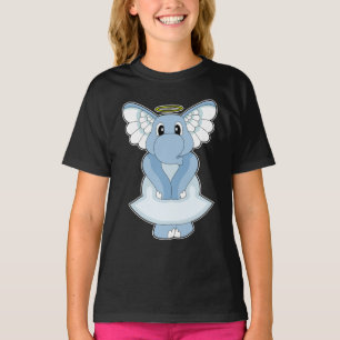 Elephant Angel vleugels T-shirt