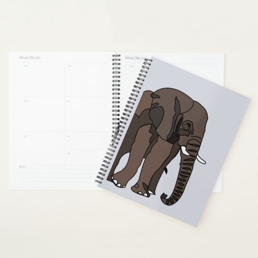 Elephant Animal Art Planner (Display)