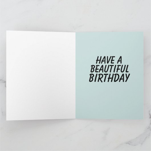 ELEPHANT ART BIRTHDAY KAART (Binnen)