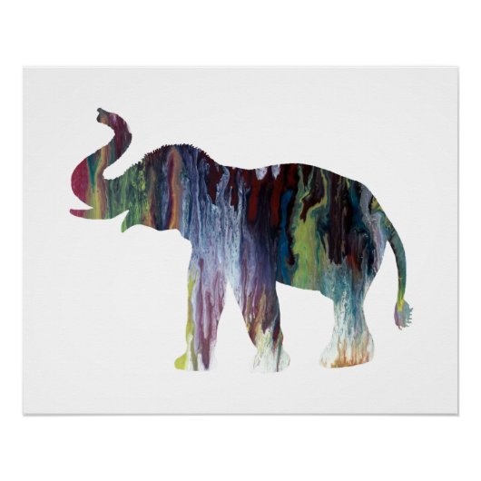Elephant Art Perfect Poster (Voorkant)