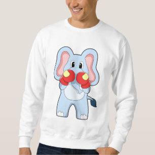 Elephant at Boxing with Boxing gloves Trui