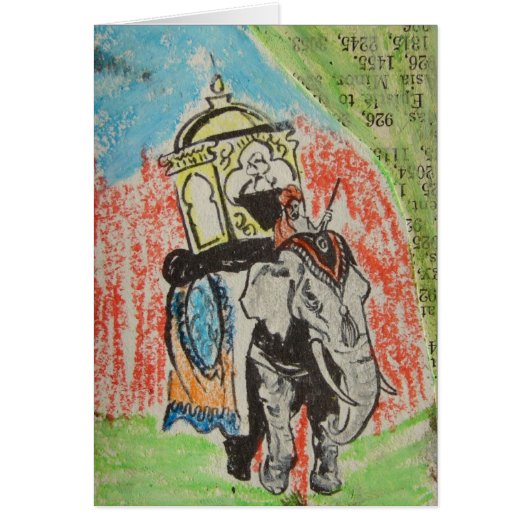 Elephant ATC (Voorkant)