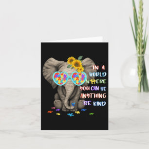 Elephant Autisme is wel een soort autisme-bewustwo Kaart
