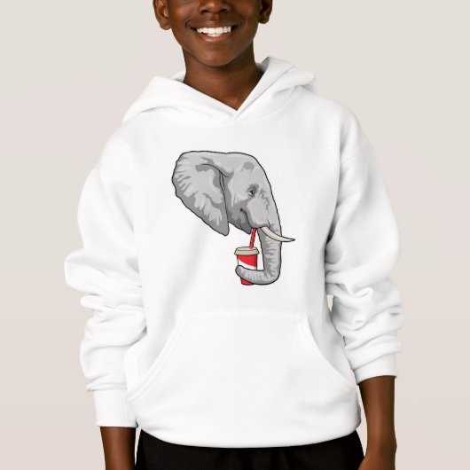 Eléphant avec boisson (Devant)