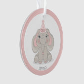 Éléphant avec chapeau de fête d'anniversaire (devant)