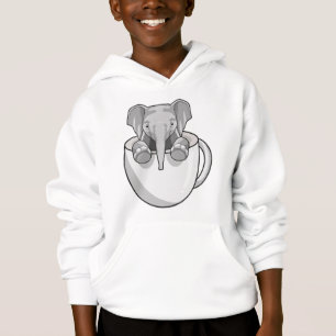 Elephant avec la coupe